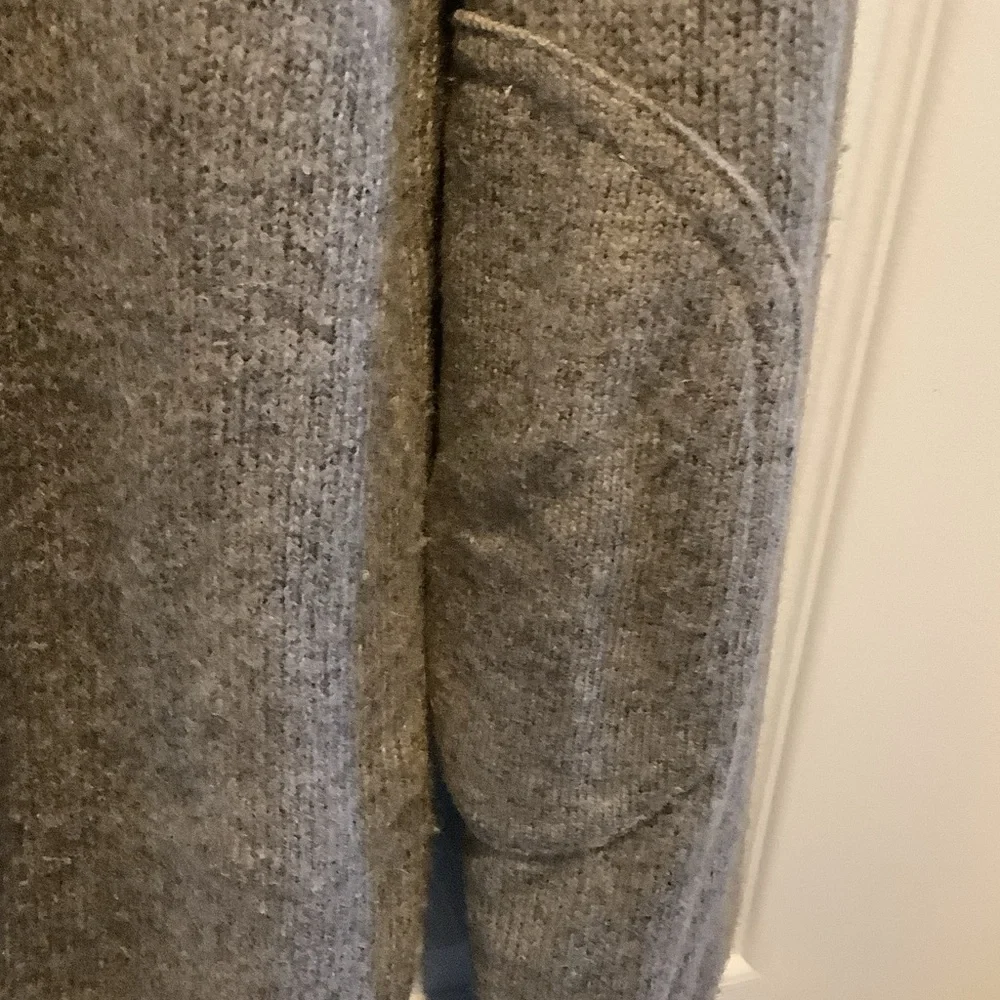 J. Crew‎ Men's taupe 1/4 Zip-Up Sweater, wool, alpaca, slim